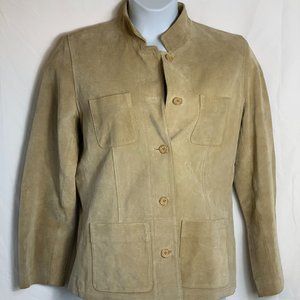 bagatelle 100% Leather Jacket Womens Sz M